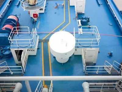 Top view of the Cerato Terminal LLC bunker ship Vingaren